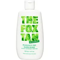 The Fox Tan Fragrance Free Rapid Tanning Elixir Lotion - 120ml