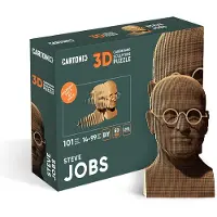 Cartonic - Steve Jobs- 3D- 3D puzzel- kinderen en volwassenen- DIY- decoratie- karton- speelgoed