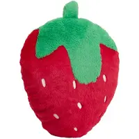 Atmosphera Kids Fruity Aardbeikussen - 40x43x6cm - Rood