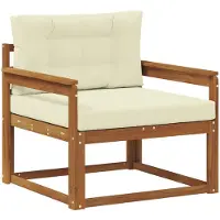 vidaXL Buiten Midden Sofa Naturel