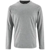 Sols Heren Keizerlijk T-Shirt met lange mouwen (Grijze Mergel)