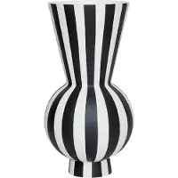 OYOY Toppu vaas Ø14,5 cm Black-white