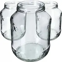 Kadax Pot 1,7 L Potten Pot voor Conserven Komkommers Tincturen Glas 12 stuks Fi 89