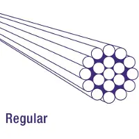 Elvedes Rem binnenkabel Elvedes 2250mm RVS Ø1,5mm T-nippel (op kaart)