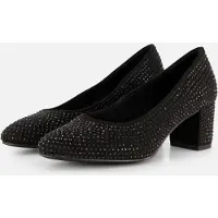 Marco Tozzi Pumps zwart Textiel Maat 40