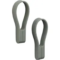 Zone Haakje Loop Olive Green (2-delig)