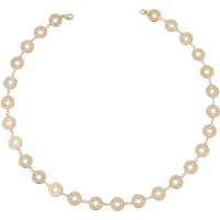 Orphelia PK-022 - Ketting circles - Verguld metaal - 42 cm