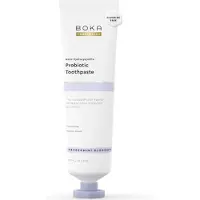 Boka Fluoridevrije Tandpasta met Nano Hydroxyapatite 113g – Voor Gevoelige Tanden – Met Probiotica – Pepermunt Blossom Smaak