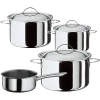 Spring Cristal Starter pannenset rvs glans 4-delig