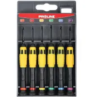 Pro-Line Torx laikrodininkų atsuktuvai 6 vnt. Ni-Cr-Mo 10225