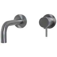 Sento Stainless Beldeaux 2000 RVS inbouw wandkraan met thermostaat