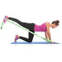 SVELTUS Multi Elastiband 10 kg 110 cm groen + poster