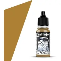 Vallejo Hobbyverf Acrylverf - 70824 Model Color German Camouflage Orange Ochre - Acryl Verf flesje - 17 ml