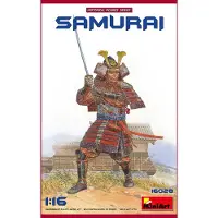 MiniArt Samurai Figure - Ongeassembleerd en ongeverfd modelbouwpakket 1:16