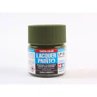 Tamiya Hobbyverf Enamel verf - LP-56 Dark Green 2 - Matt - Lacquer Paint - Verf potje - 10 ml