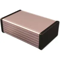 Hammond Electronics 1455N1602 Profielbehuizing 160 x 103 x 53 Aluminium Aluminium 1 stuk(s)