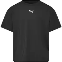 Puma Train All Day ESS T-shirt voor Dames, Zwart, Maat 11-12Y
