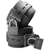 Tom of Finland Neopreen met slot - handboeien