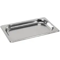 Vogue Gastronormbak Vogue, RVS, GN 1/4, 20mm diep