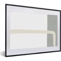 PosterMonkey Fotolijst incl. Poster - Abstract - Minimalisme - Design - 60x40 cm - Posterlijst