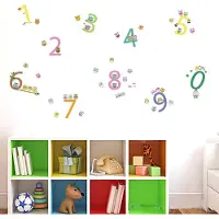 Walplus Kids Decoratie Sticker - Cijfers met Uilen