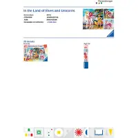 Ravensburger Kinderpuzzle 05701 - Im Land der Elfen und Einhörner - 3x49 Teile Mia and Me Puzzle für Kinder ab 5 Jahren