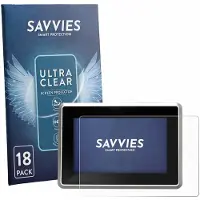Savvies - Screenprotector voor GESAS High Performance 7" HMI Panel - Folie Beschermfolie transparant 18 Stuks