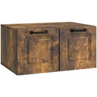 vidaXL Wandmontage TV-kast Gerookt eiken 59,5 x 41 x 30 cm