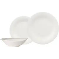 Villeroy & Boch Essential, diner servies, 18-delig. Kleur: wit. Artikelnummer: 1951148152. EAN: 4003686463110
