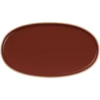 Asa selection Ovaal Bord Semana Lobster Red 28,5 x 16 cm