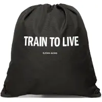 Björn Borg Logo Drawstring Bag Zwart | Maat: ONESIZE