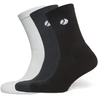 Björn Borg Classic Crew Socks 3-pack Zwart | Maat: 36-40