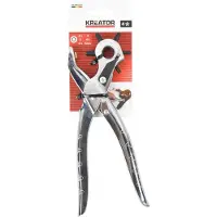 Kreator KRTH62201 draaibare leertang - 225 mm - Ø 2,5 tot 5 mm