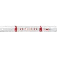 Kreator KRTH70301 liniaal aluminium - 600 mm - vier libellen