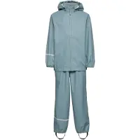 CeLaVi Regenkleidung m. Träger - Recyceltes PU - Blue - - 70 - Regenkleidung