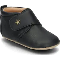 Bisgaard Leder-Krabbelschuhe - Schwarz m. Stern - - 26 - Leder-Krabbelschuhe