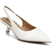 Bianco Slingpumps 'Kristin' wit