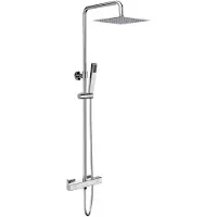Boss & Wessing Bws | colorato | regendouche vierkant 20 cm met handdouche | chroom