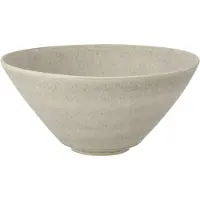 Scandi Living Terra ramenschotel Beige steengoed, Ø20 cm