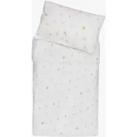 Jollein - Dekbedovertrek met sloop 100x140cm - Dekbed Ledikant, Dekbedovertrek Baby - Lovely Birds
