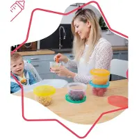 BabyMoov - Badabowls Maxi-portions - 5 x 250ml