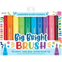 Ooly Jumbo Tusher - Big Bright Brush - 10 stk - Multicolour - - OneSize - Markers