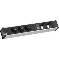 Bachmann CONI 3xCEE7/3 1xUSB C/C 65W, 2xCM L=0,2m
