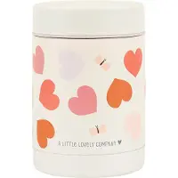 A Little Lovely Company Thermoskanne - 300 ml - Hearts - - One Size - Thermosflaschen