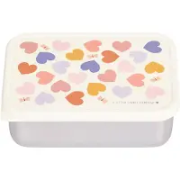 A Little Lovely Company Broodtrommel - Roestvrij Staal - 900 ml - - OneSize - Broodtrommels