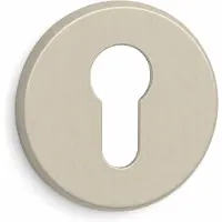 Formani Basics LBY50 cilinderplaatje ø52x6mm - PVD champagne
