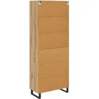 vidaXL Highboard 2 st Artisan Eiken 69,5 x 34 x 180 cm Bewerkt hout
