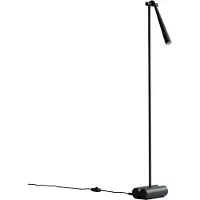 101 Copenhagen Vloerlampe , dimbare, Zwart, Woonkamer, Aluminium, Designer