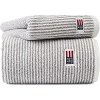 Lexington Icons Original Striped handdoek 50x100 cm White-gray
