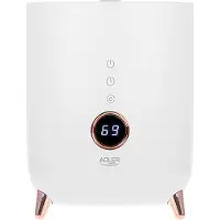Adler AD 7972, Wit, Zwart, LED, Tafel, Vloer, 1,4 meter, Timer